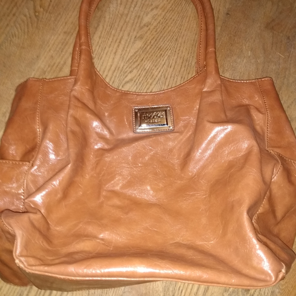 Nicole large brown purse